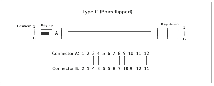 Type C（成对交错型）